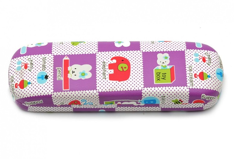 Etui Futerał na okulary dla dzieci Fioletowe STHC-22C