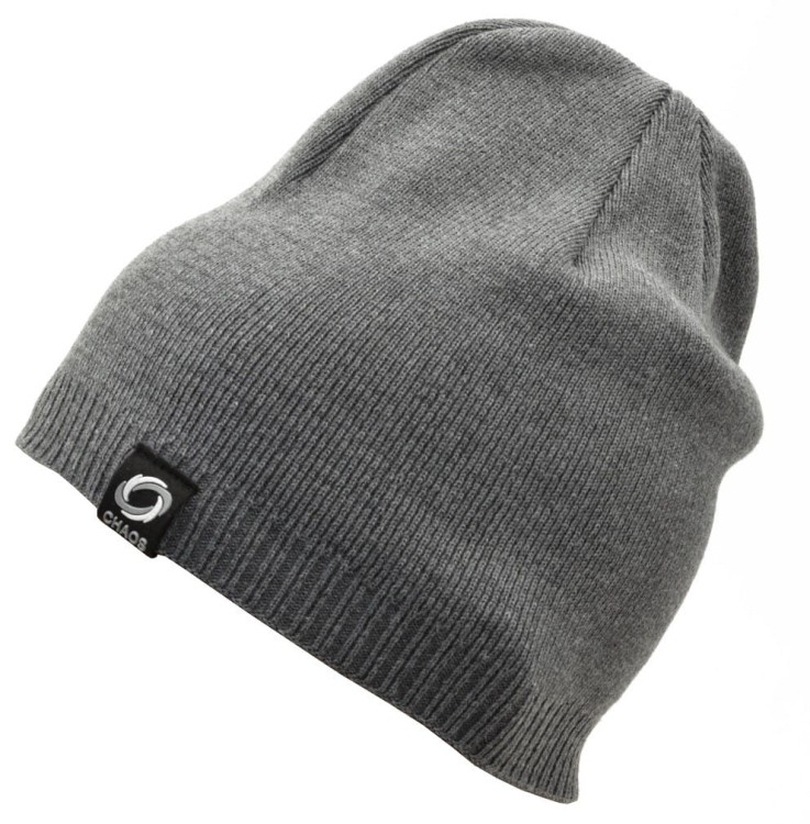 Męska Zimowa Czapka Szara - L/XL CHAOS ST-527
