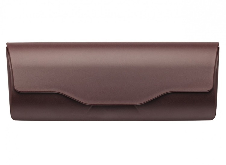 Twarde etui Futerał na okulary STHC-3B BRĄZOWE