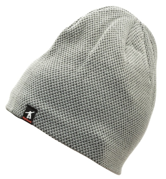 Męska Zimowa Czapka Szara z polarem - L/XL SKATEBOARD ST-531A