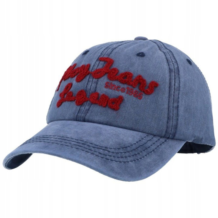 top Czapka z Daszkiem Play Jeans bejsbolówka granatowa PJ3688-1