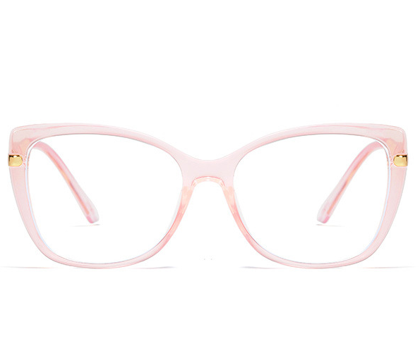 Okulary ochronne do pracy przy komputerze damskie z filtrem BLUE Light zerówki 2549-3