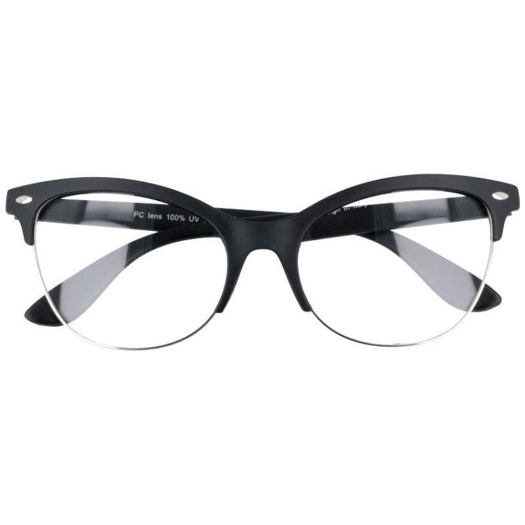 Okulary Damskie Półramki Kocie Oczy ST211