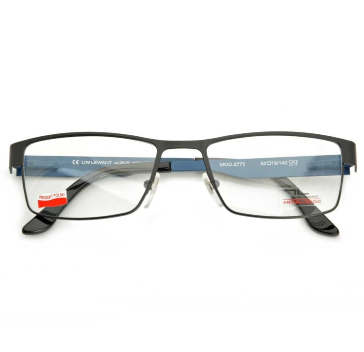 Okulary oprawki korekcyjne Nerd męskie antyalergiczne LIW LEWANT 2770-280