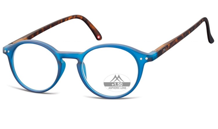 Asferyczne Okulary Lenonki do Czytania Montana Plusy MR65e moc: +2,5