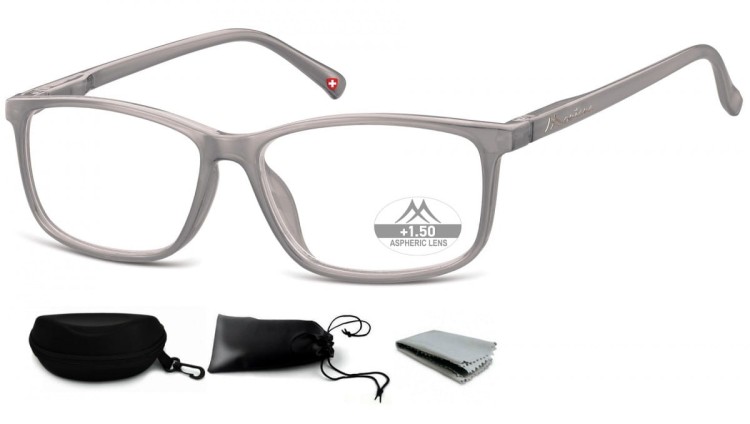 Asferyczne Okulary do Czytania moc: +3 Montana Plusy MR62A