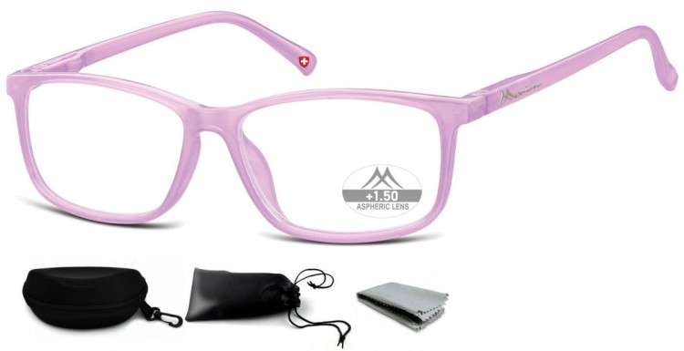 Asferyczne Okulary do Czytania moc: +3.5 Montana Plusy MR62F