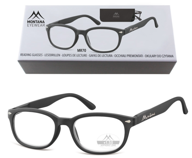 Okulary do Czytania asferyczne Montana BOX70 Moc: +2.5