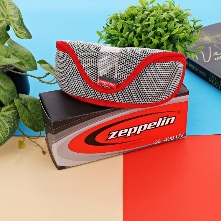 Etui okularowe futerał na okulary na rzep ZEPPELIN STLK14 w kartoniku