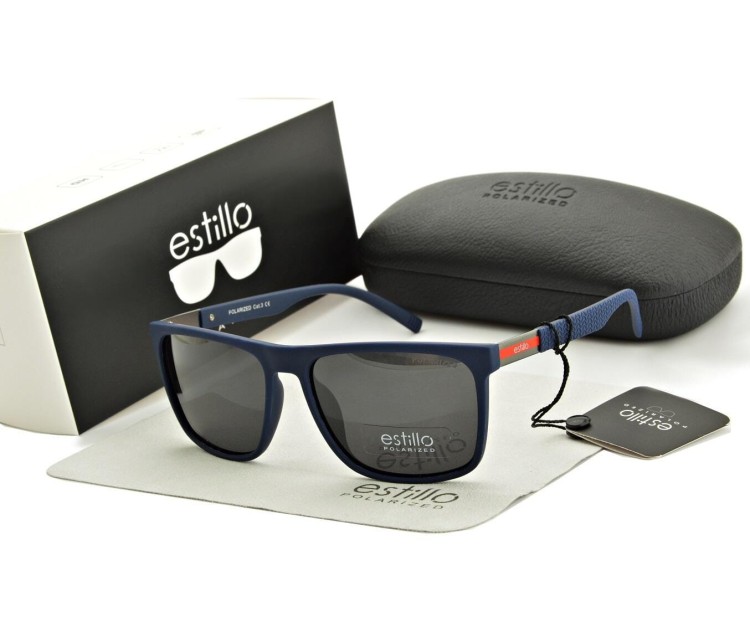 Przeciwsłoneczne męskie okulary z polaryzacją EST-407-10 Estillo