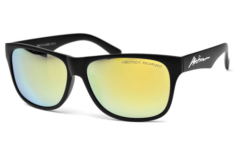 Czarne Okulary Arctica S-262D polaryzacyjne lustrzanki