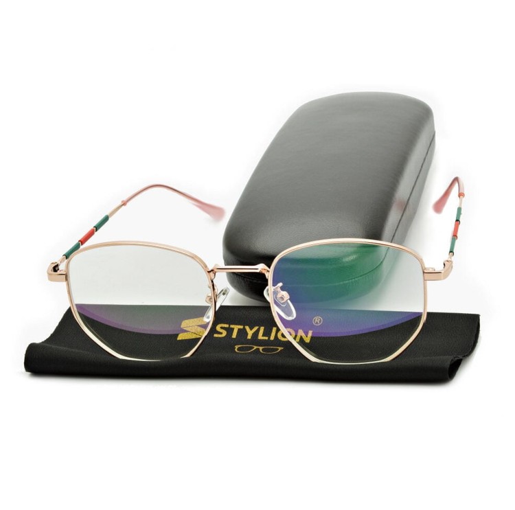 Minusy -2.00 dioptrie Okulary korekcyjne dla krótkowidzów z antyrefleksem ST316C