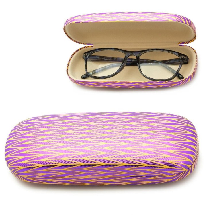 Twarde etui Futerał na okulary fioletowe ET-1031E