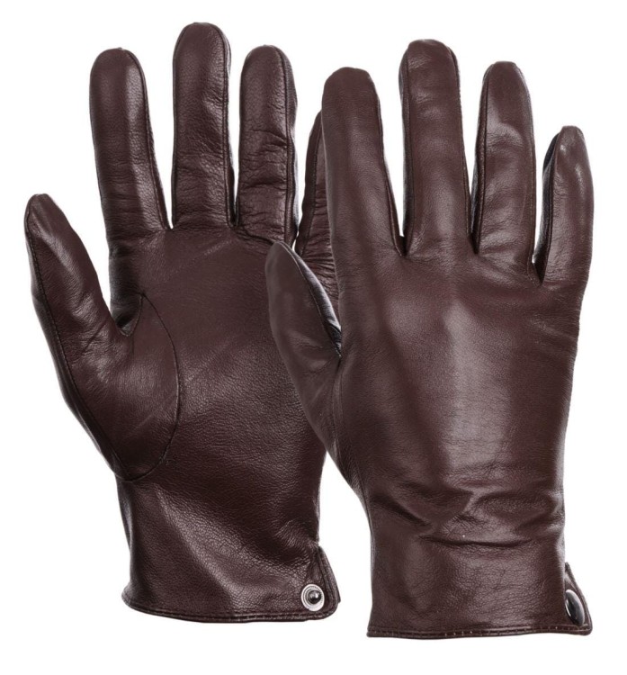 Rękawiczki Skórzane męskie ocieplane 'miś' RKW4A-XL rozm.XL