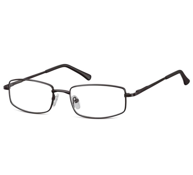 Oprawki korekcyjne zerówki okulary metalowe 799A czarne