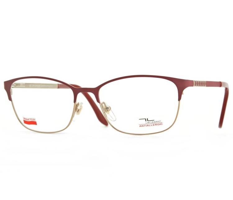 Okulary oprawki korekcyjne kocie damskie antyalergiczne LIW LEWANT 3678-45