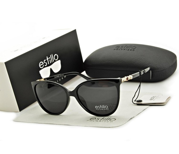 Damskie okulary przeciwsłoneczne polaryzacyjne z Filtrem UV400 EST-08-1 Estillo
