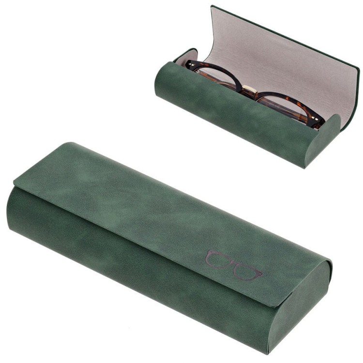 Etui okularowe na magnes ET-122B zielone