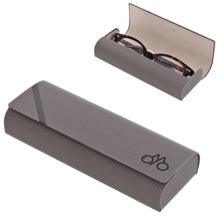Etui okularowe na magnes ET-131 szare