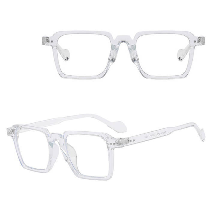 Okulary zerówki do komputera z filtrem BLUE LIGHT STL37H transparentne + akcesoria