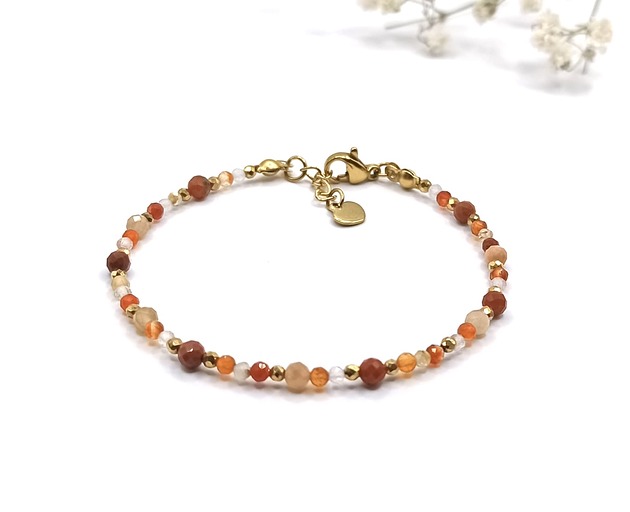 Bransoletka z kamieni Feniks