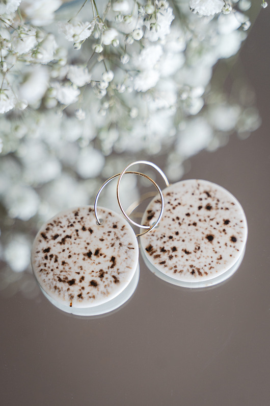 Kolczyki porcelanowe COOKIES