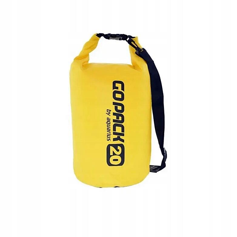 Worek wodoodporny Aquarius GoPack 20l żółty WOR000099