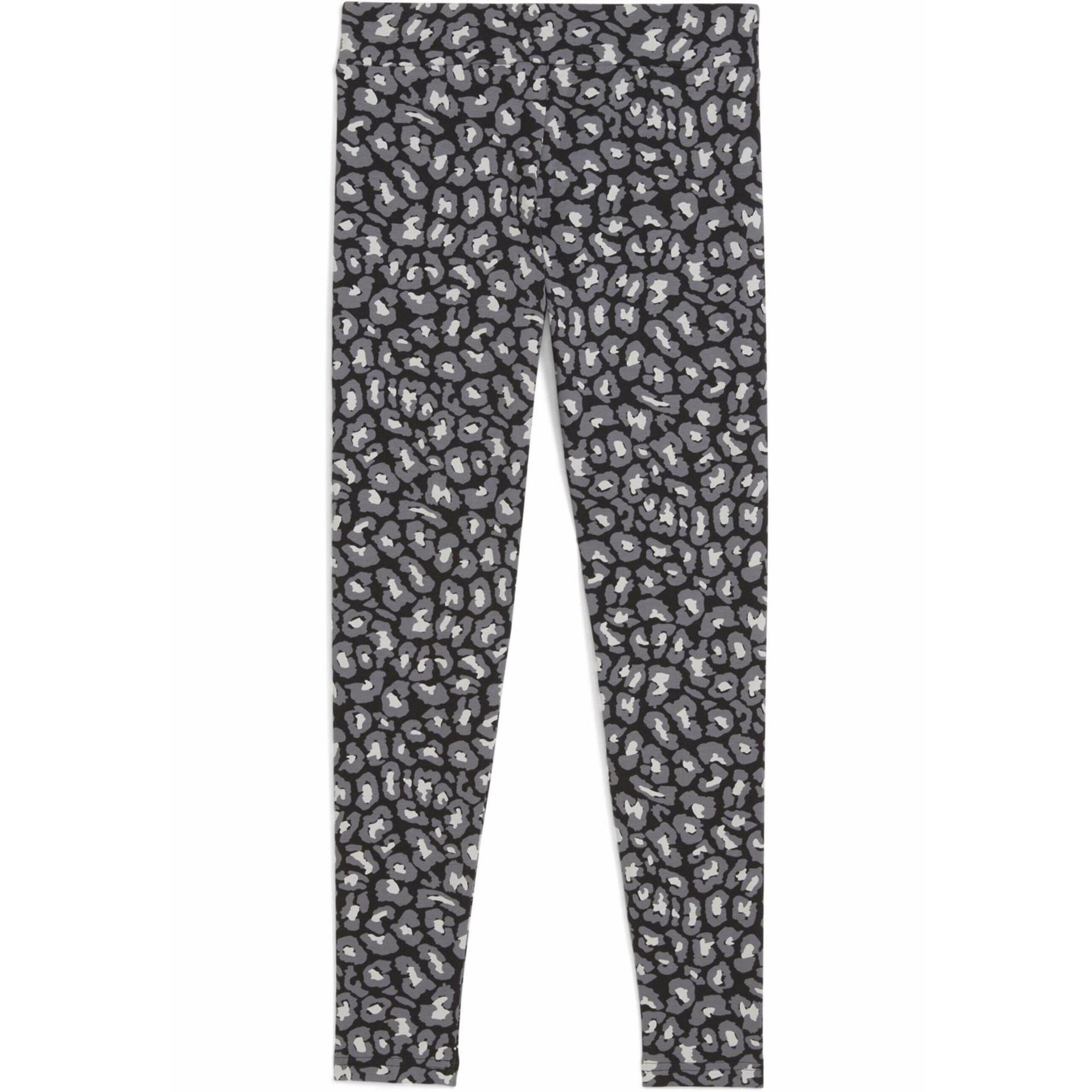 Młodzieżowe legginsy Essentials Aninmal PUMA Black