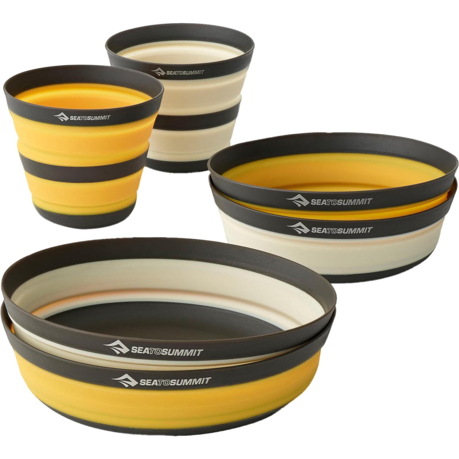 Zestaw naczyń turystycznych Sea to Summit Frontier UL Collapsible Dinnerware