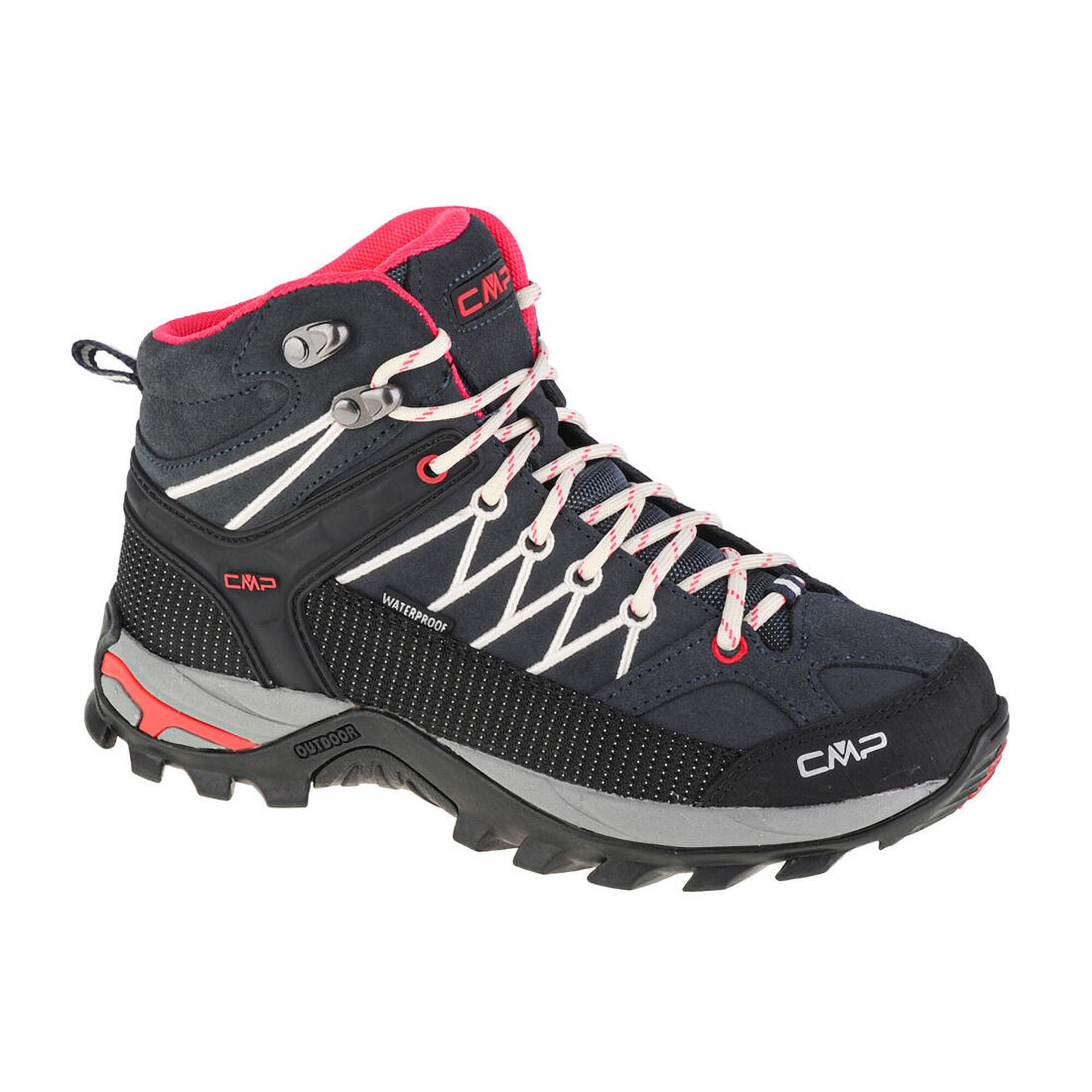CMP Campagnolo Campagnolo Rigel WP Buty trekkingowe Mid Kobiety, czarny EU 37 2021 Trapery turystyczne 3Q12946-76UC-37