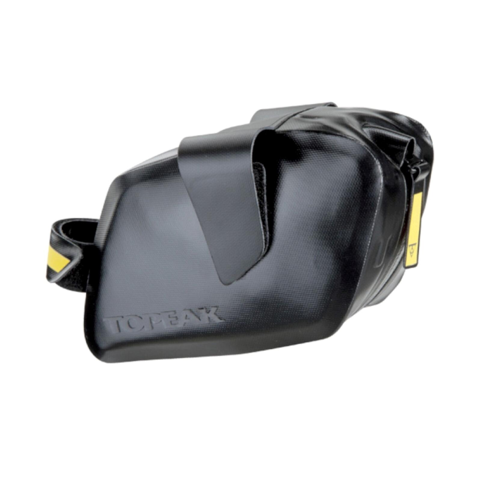 Topeak Wedge DryBag torba przy siodle z paskami mocującymi, wodoodporna, czarny, mały TC2293B