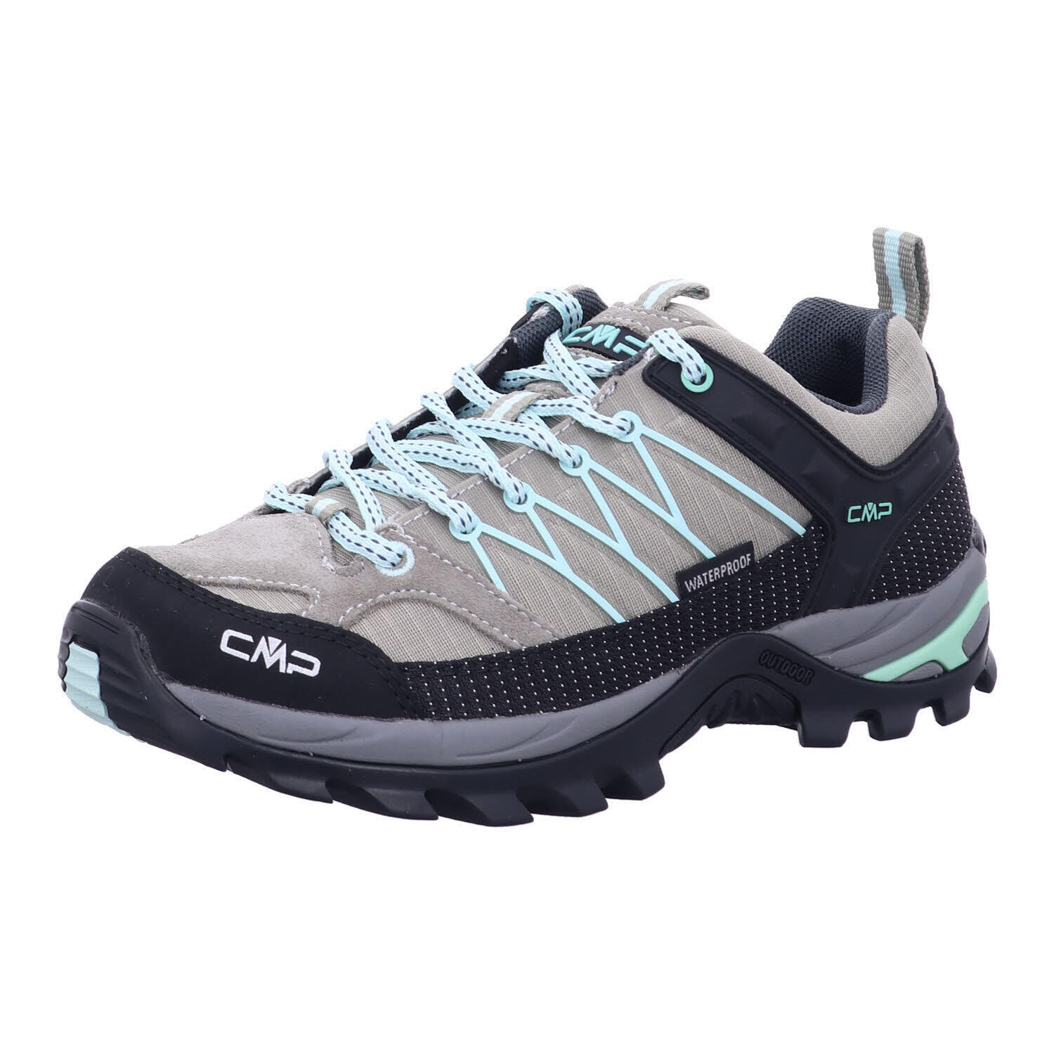 CMP Campagnolo Campagnolo Rigel WP Low Trekking Shoes Women, beżowy/czarny EU 38 2022 Buty turystyczne 3Q54456-03PG-38