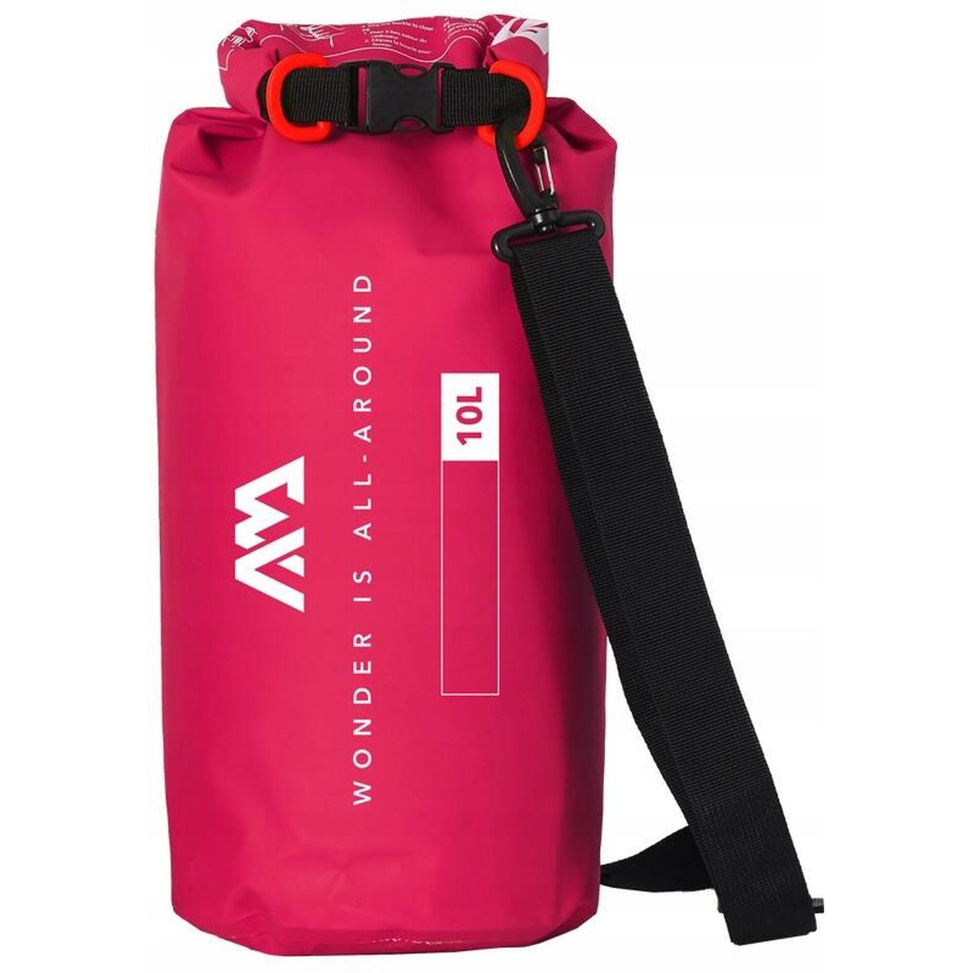 Worek wodoszczelny Aqua Marina Dry Bag 10L Pink