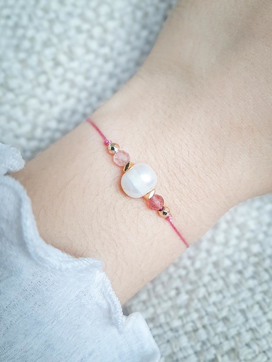 Bransoletka Zodiakalna Koziorożec Big Pearl