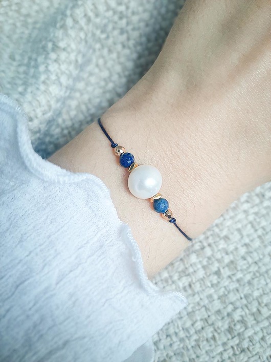 Bransoletka Zodiakalna Strzelec Big Pearl