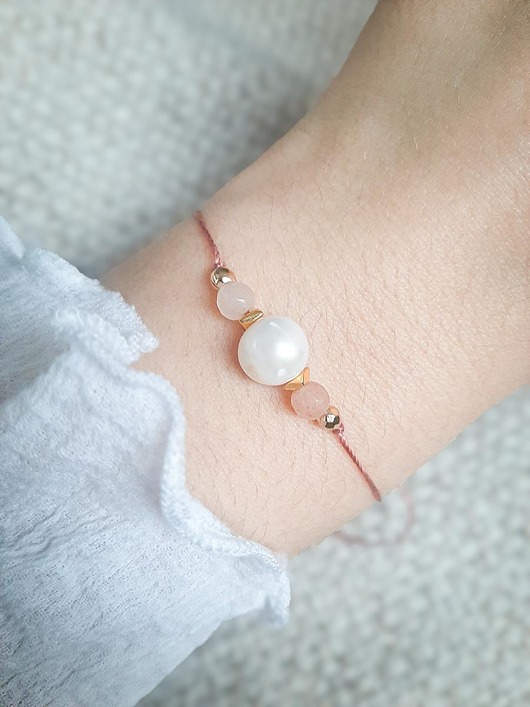 Bransoletka Zodiakalna Byk Big Pearl