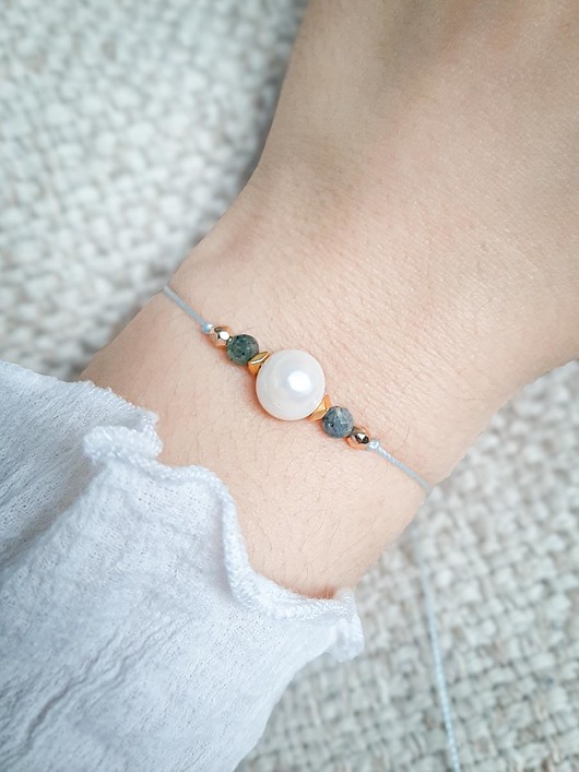 Bransoletka Zodiakalna Baran Big Pearl
