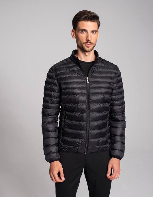 Męska kurtka pikowana militello czarny