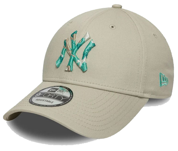 Czapka z daszkiem NEW ERA NYY Seasonal Infill 9FORTY kremowa