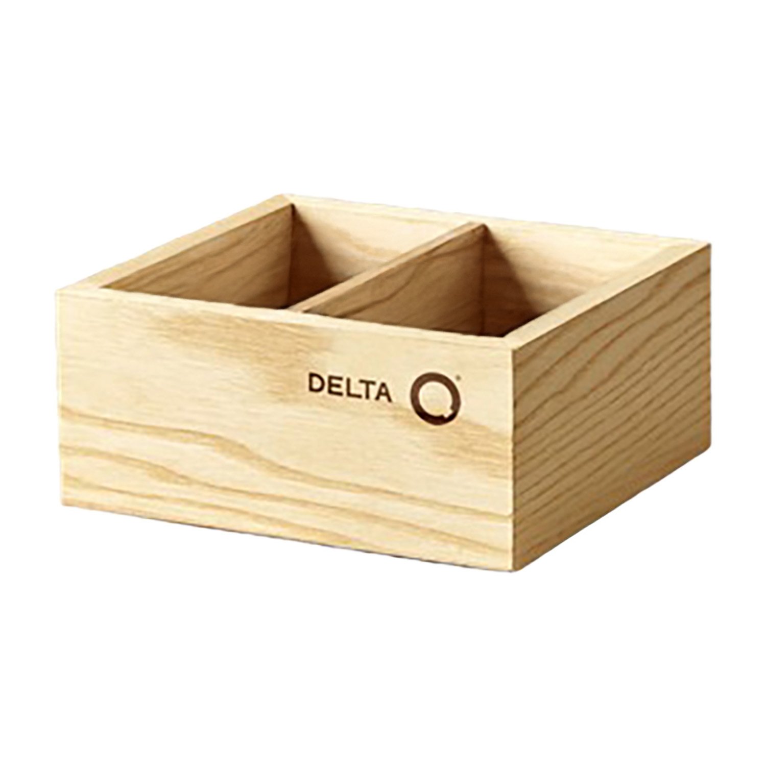 Pojemnik na cukier w saszetkach Delta Q Qombo, drewniany