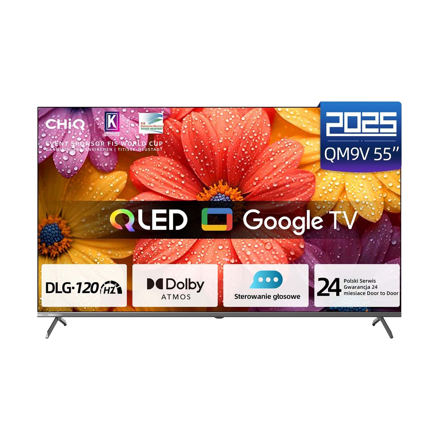 CHiQ 55” U55QM9 4K Ultra HD, Google TV