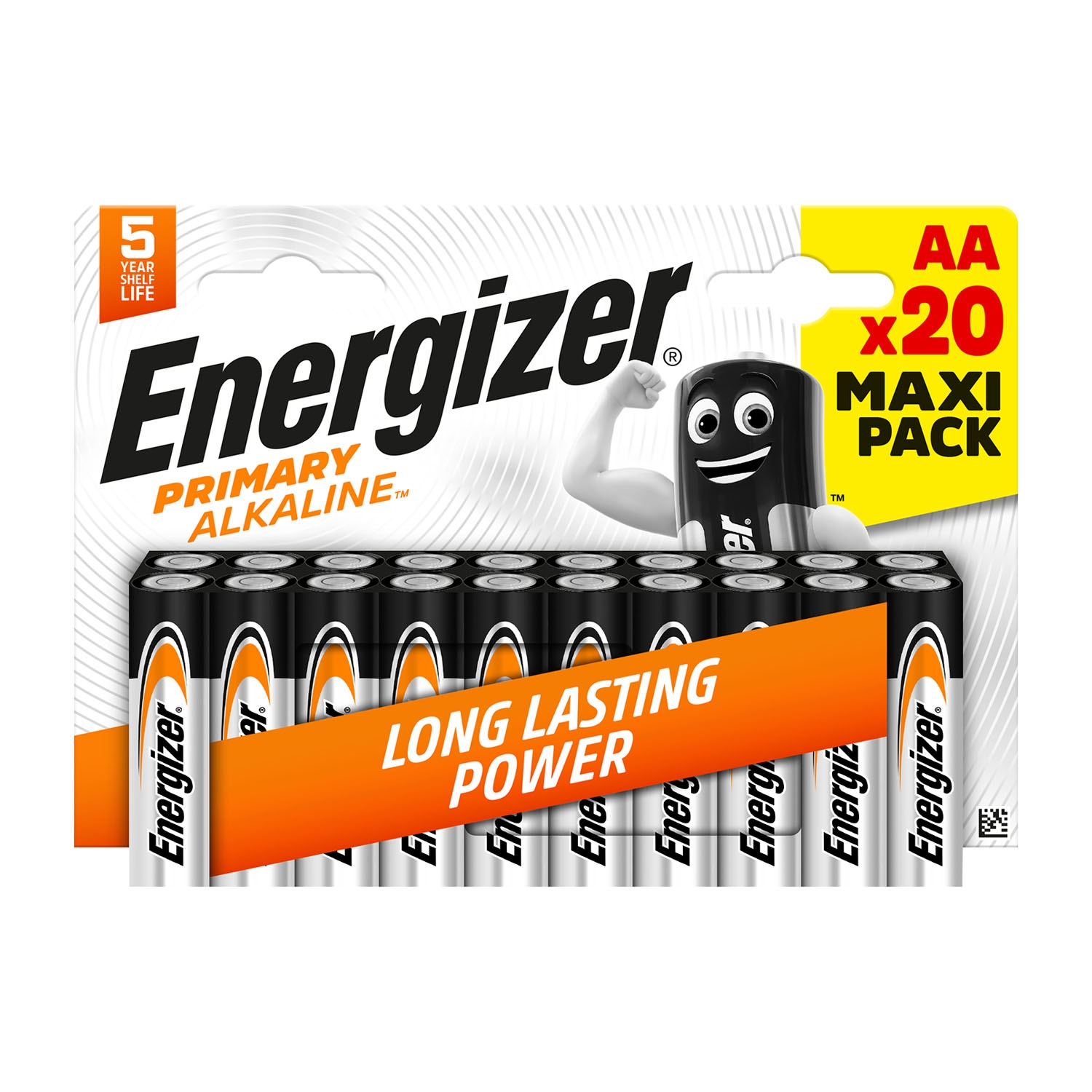 Baterie alkaliczne Energizer Primary Alkaline AA, 20 szt.