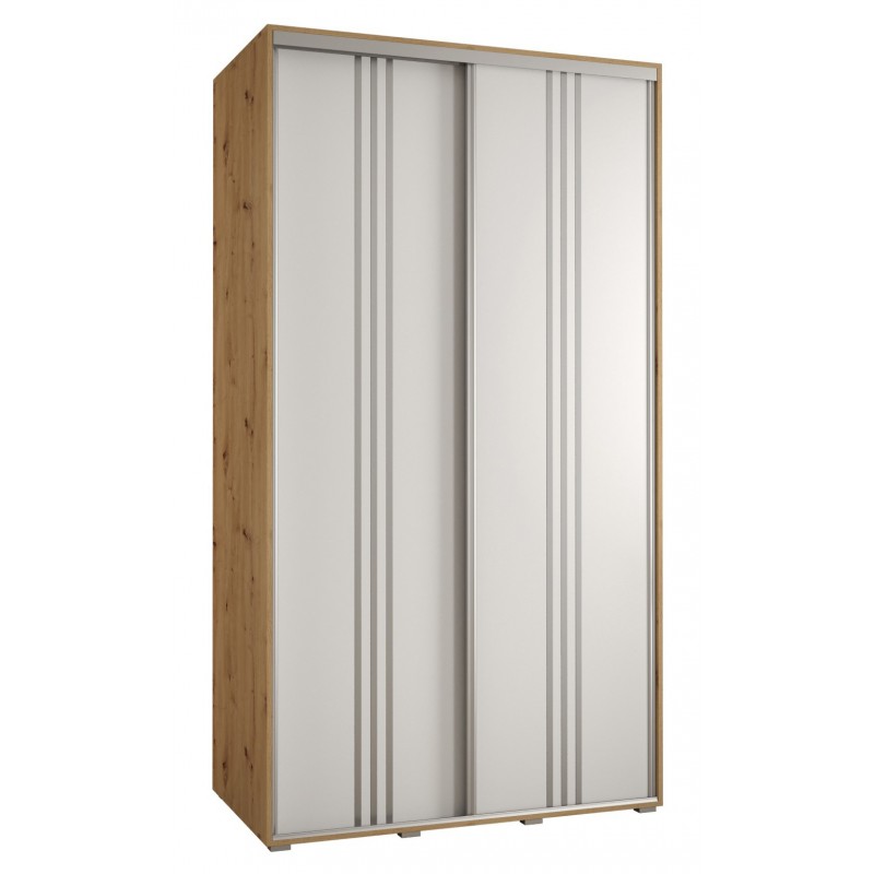 Szafa przesuwna wysoka Davos 6 140 głębokość 60 cm wysokość 235,2 cm