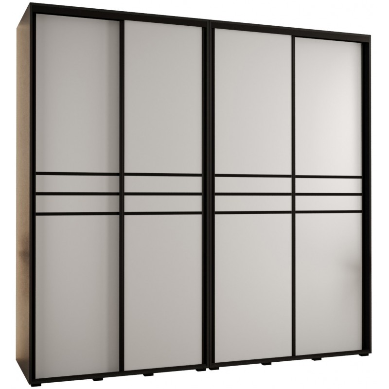 Szafa przesuwna wysoka Davos 10 250 głębokość 60 cm wysokość 235,2 cm