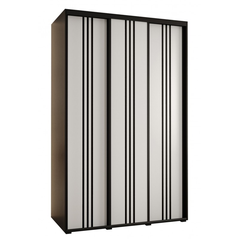 Szafa przesuwna wysoka Davos 6 160 głębokość 45 cm wysokość 235,2 cm