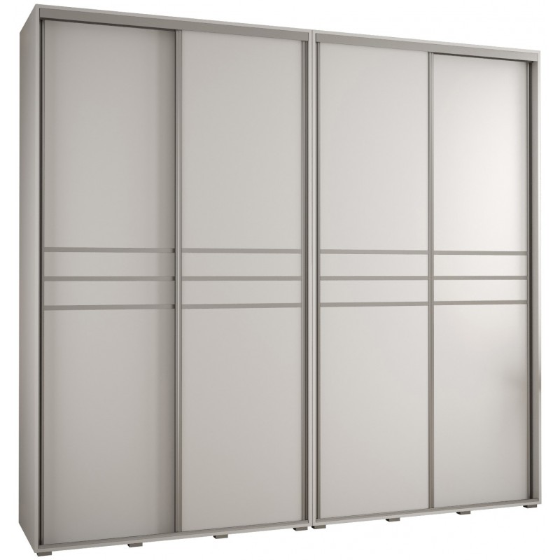 Szafa przesuwna wysoka Davos 10 260 głębokość 45 cm wysokość 235,2 cm