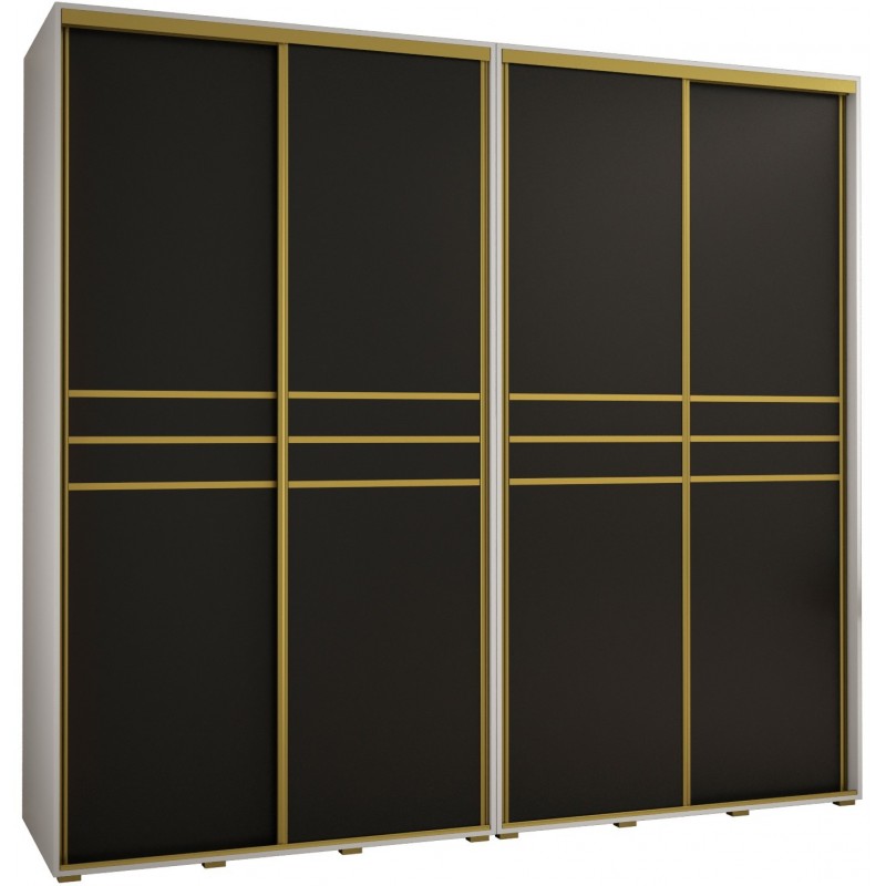 Szafa przesuwna wysoka Davos 10 260 głębokość 60 cm wysokość 235,2 cm