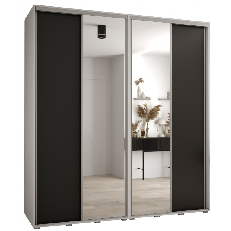 Szafa przesuwna wysoka Davos 3 220 głębokość 60 cm wysokość 235,2 cm