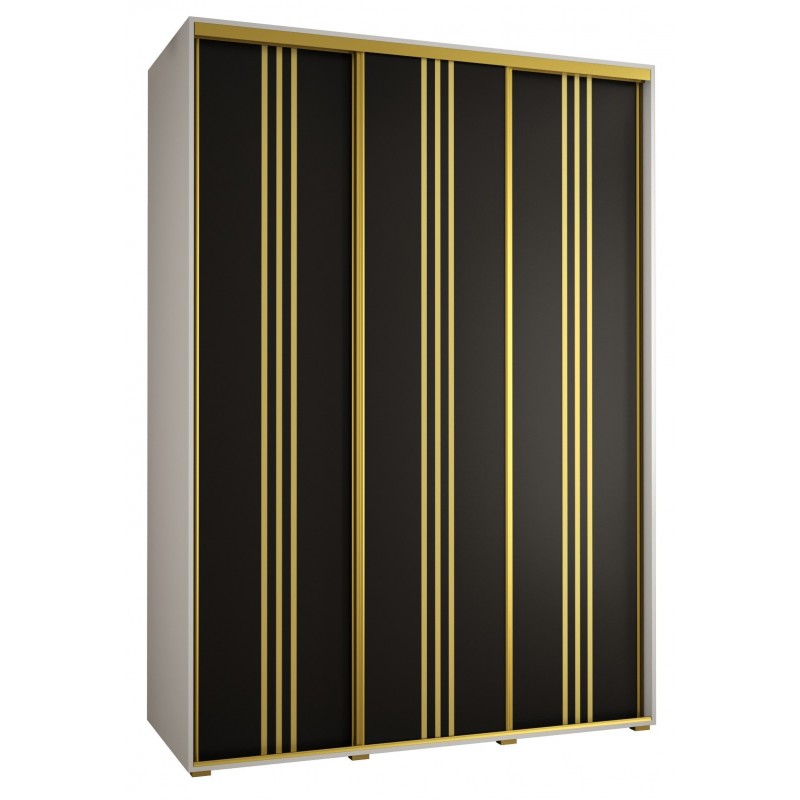 Szafa przesuwna wysoka Davos 6 180 głębokość 60 cm wysokość 235,2 cm