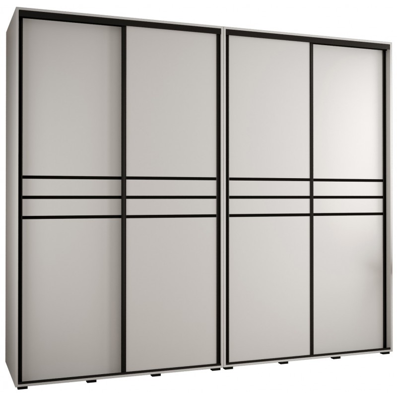 Szafa przesuwna wysoka Davos 10 280 głębokość 60 cm wysokość 235,2 cm